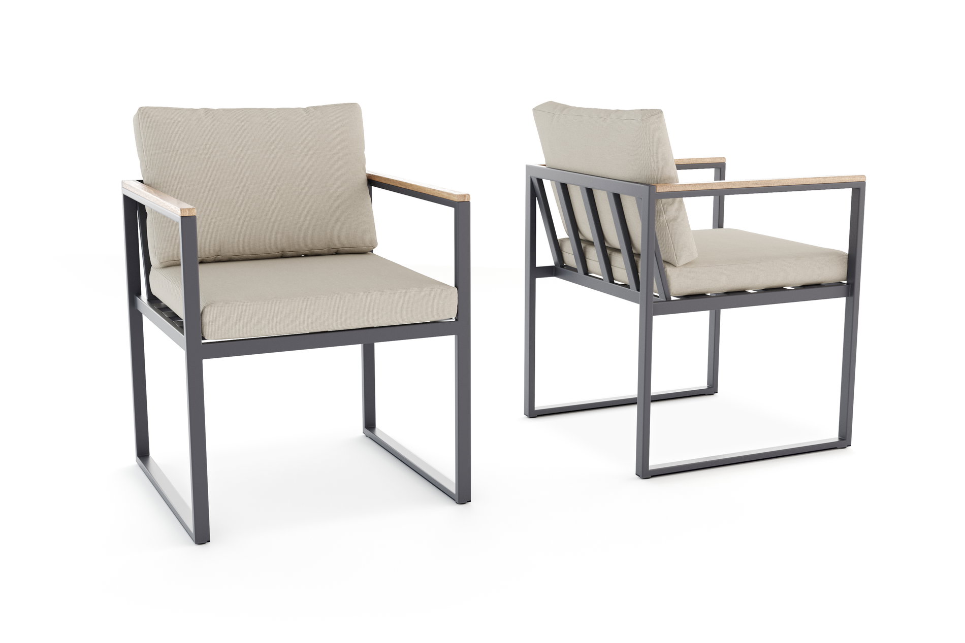 Chaise Sami Dining lot de 2